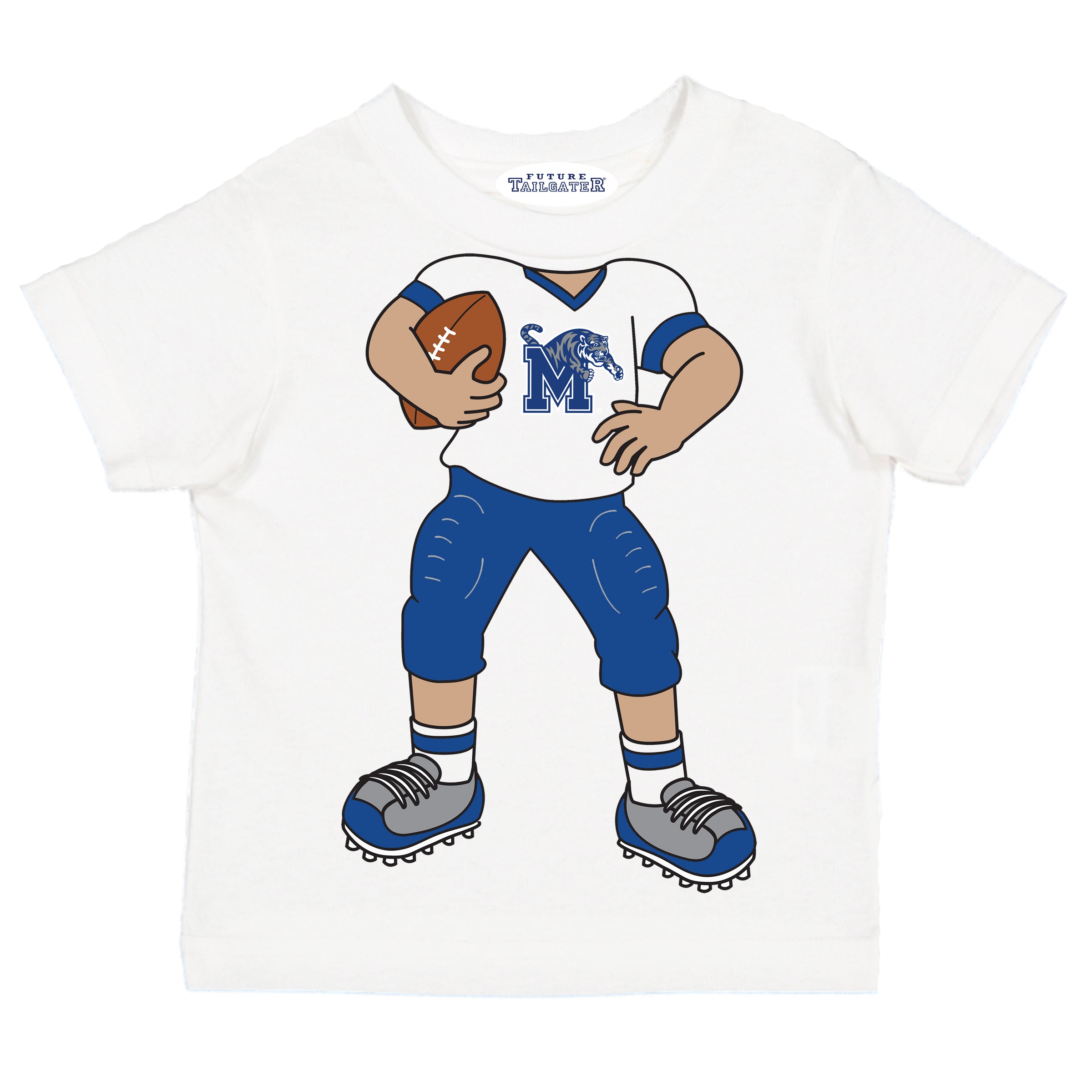Memphis Tigers Heads Up! Football Player Baby/Toddler/Youth T-Shirt