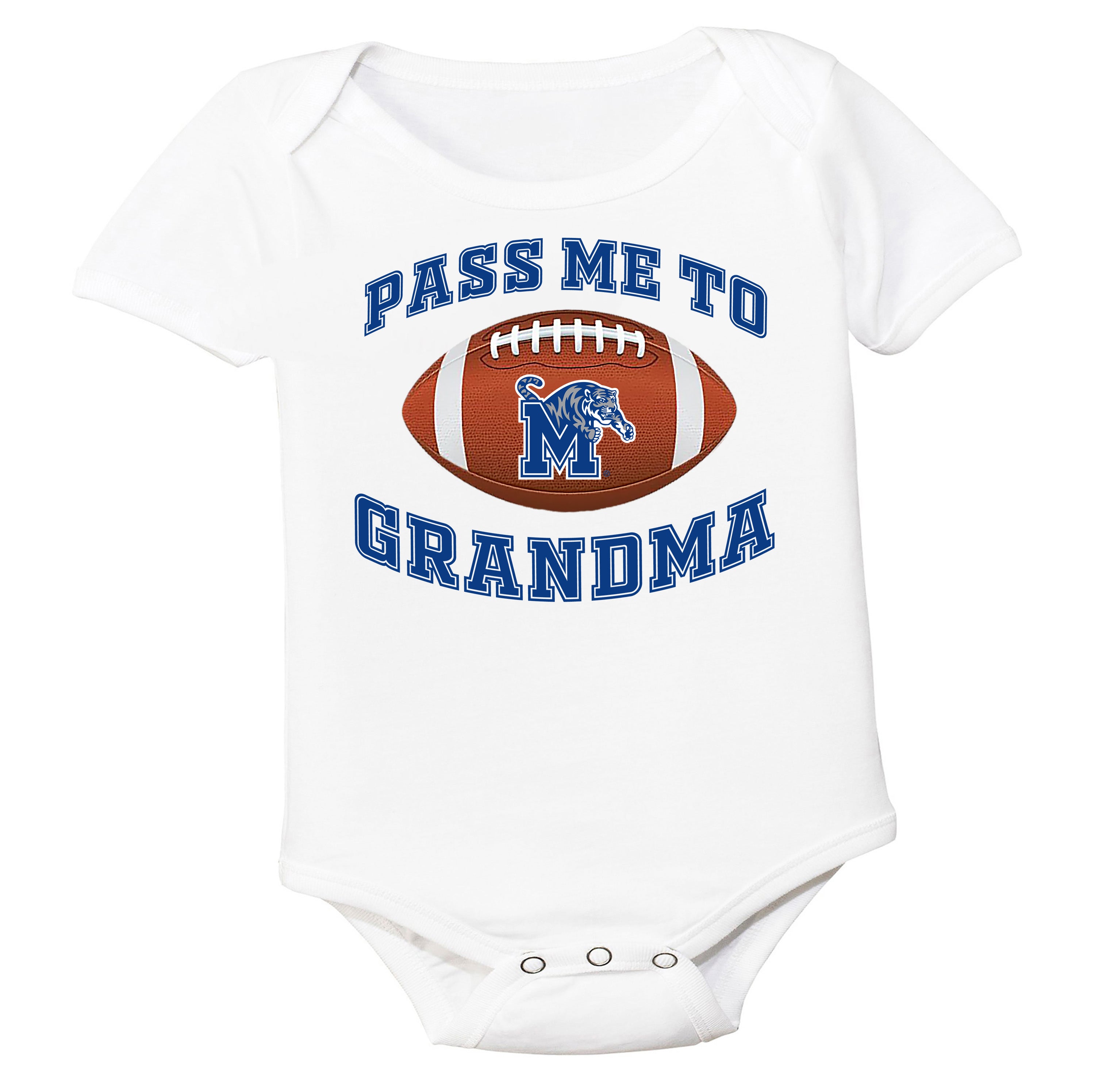 Memphis Tigers Pass Me to GrandPA, & Other Loved Ones Baby Bodysuit