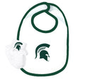 Michigan State Spartans Baby Bib and Socks Set