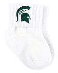 Michigan State Spartans Baby Socks