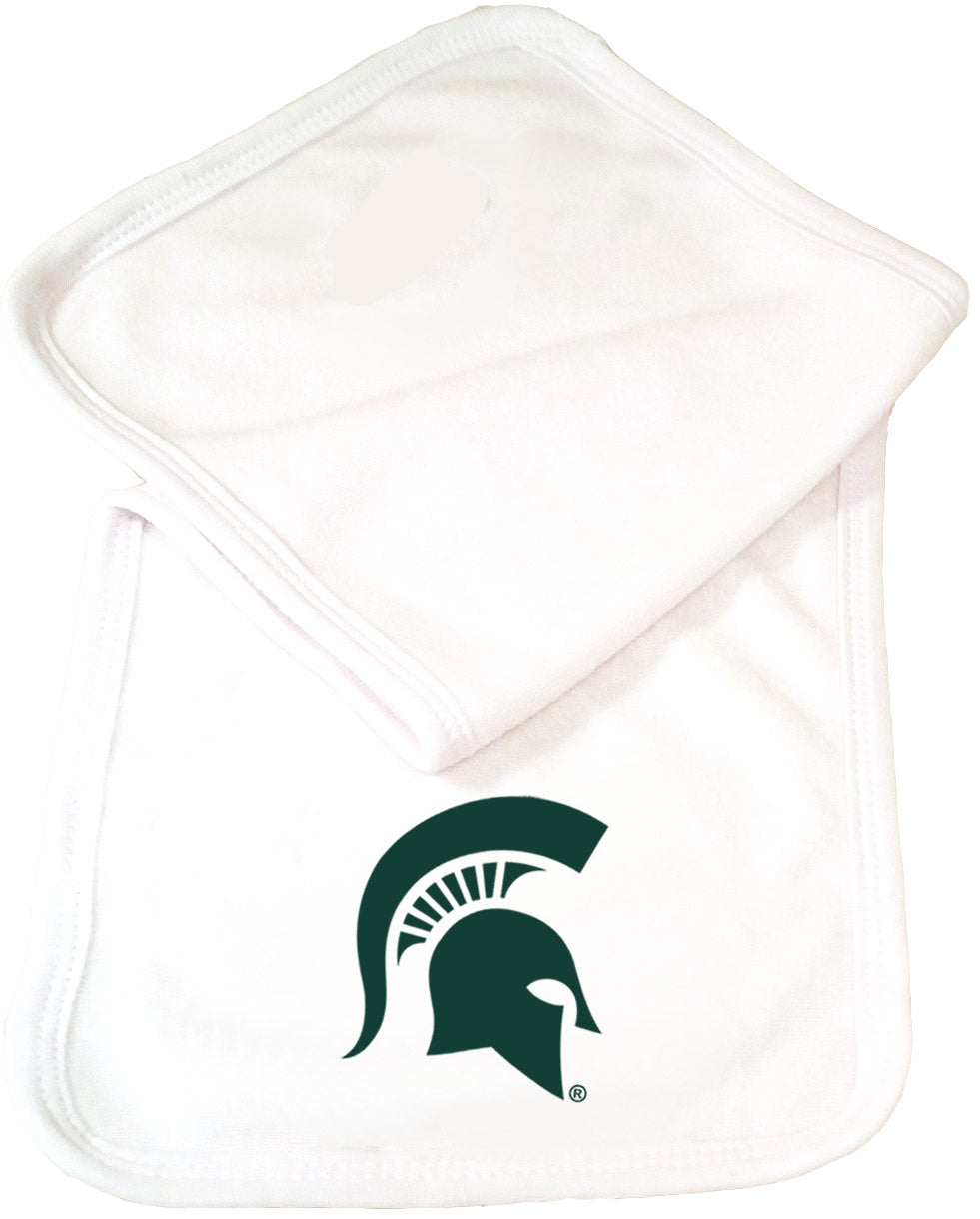 Michigan State Spartans Baby Burp Cloth