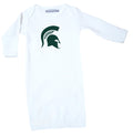 Michigan State Spartans LOGO Baby Layette Gown
