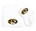 Missouri Tigers Baby Knit Cap and Socks Set