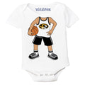 Missouri Tigers Heads Up! Basketball Player Baby Bodysuit