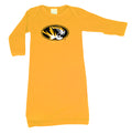Missouri Tigers LOGO Baby Layette Gown