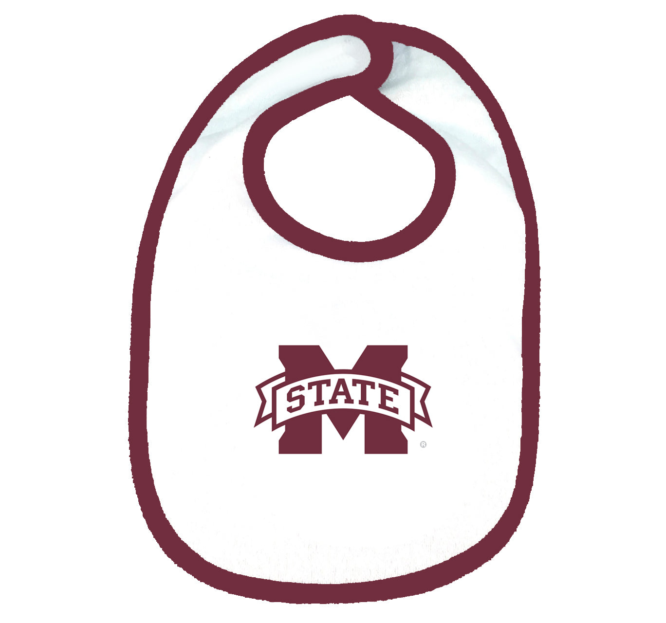 Mississippi State Bulldogs Baby Bib