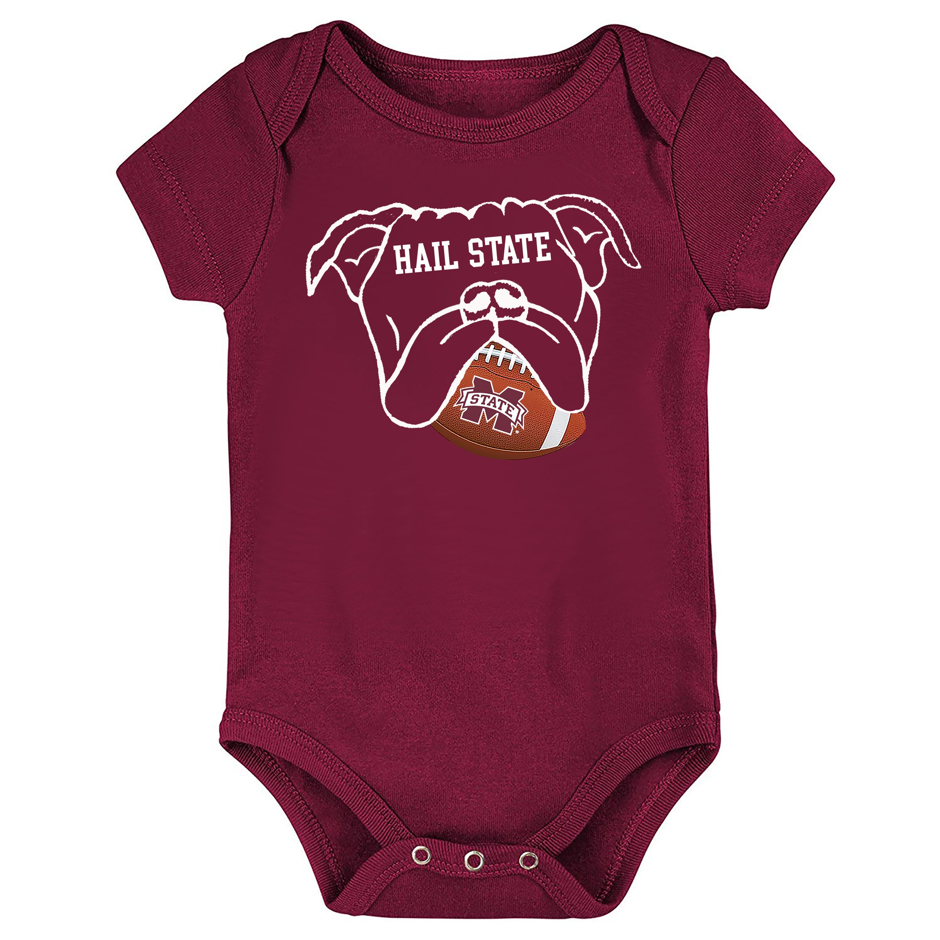Mississippi State Bulldogs FANIMAL Baby Bodysuit