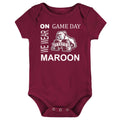 Mississippi State Bulldogs On Game Day Baby Bodysuit