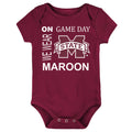 Mississippi State Bulldogs On Game Day Baby Bodysuit