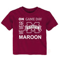 Mississippi State Bulldogs On Game Day Baby/Toddler/Youth T-Shirt