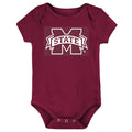 Mississippi State Bulldogs LOGO Baby Bodysuit