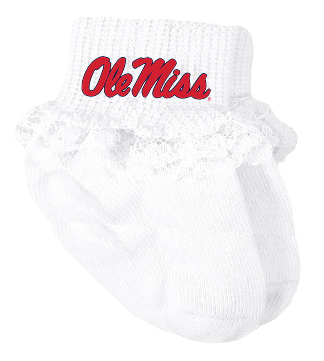 Mississippi Ole Miss Rebels Baby Socks