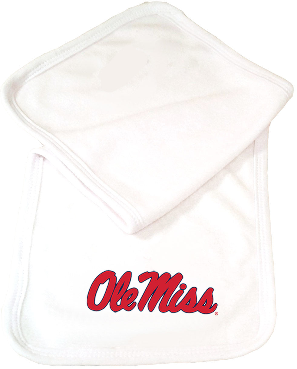 Ole Miss Rebels Baby Burp Cloth