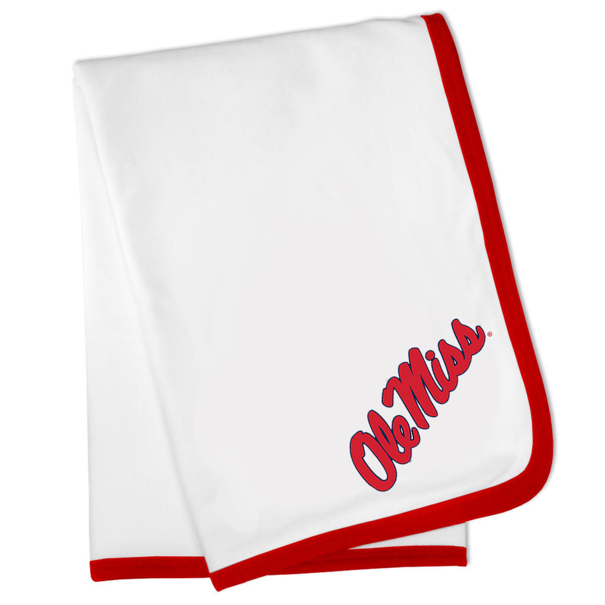 Mississippi Ole Miss Rebels Baby Receiving Blanket