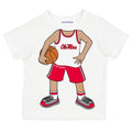 Ole Miss Rebels Heads Up! Basketball Player Baby/Toddler/Youth T-Shirt