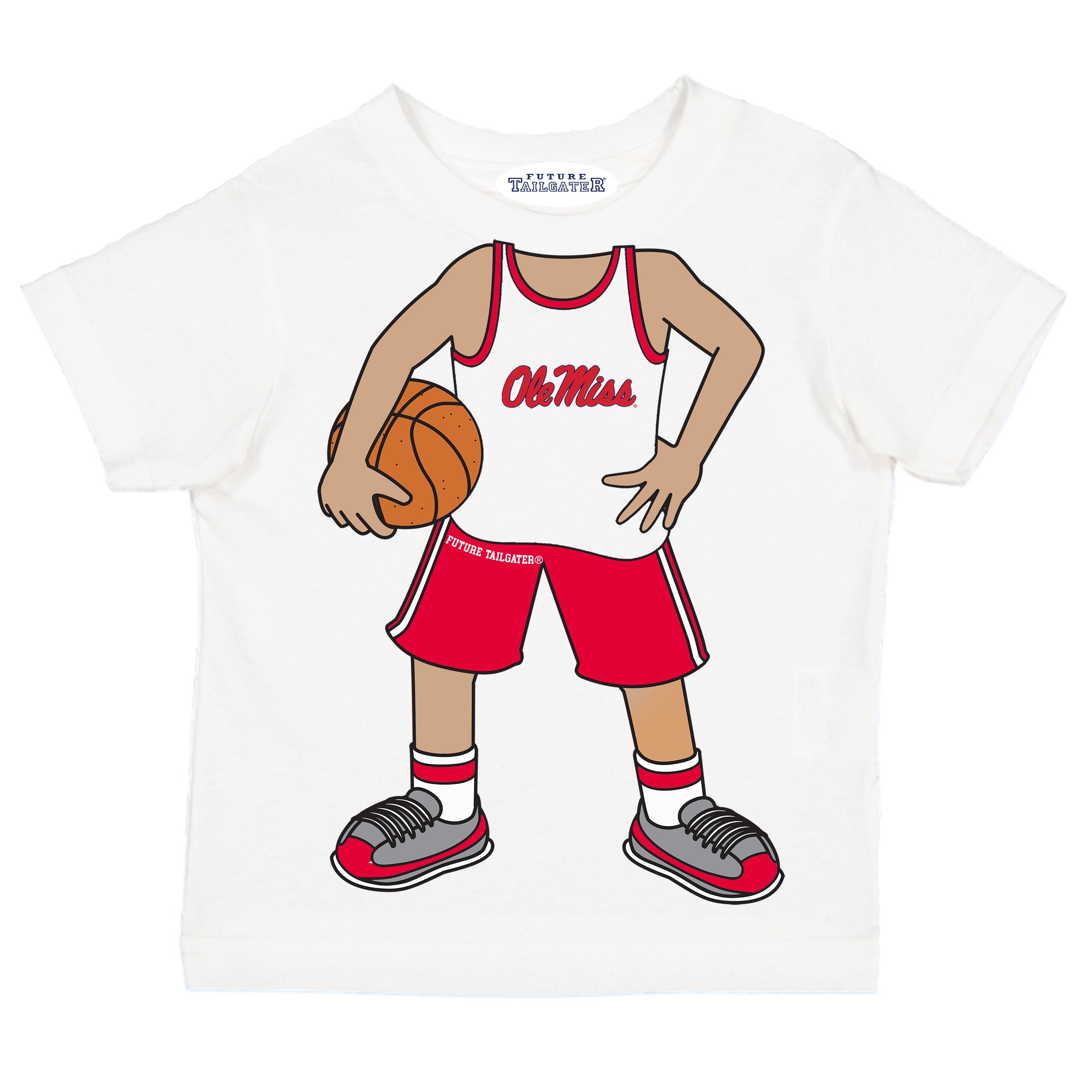 Ole Miss Rebels Heads Up! Basketball Player Baby/Toddler/Youth T-Shirt