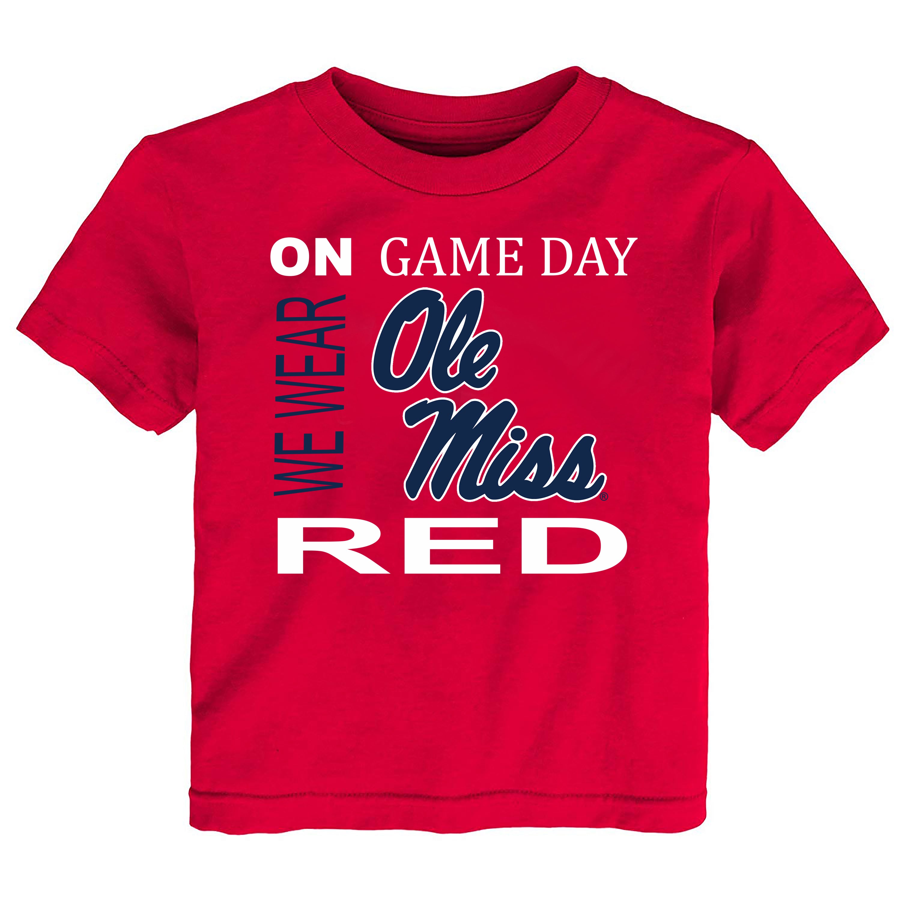 Ole Miss Rebels On Game Day Baby/Toddler/Youth T-Shirt