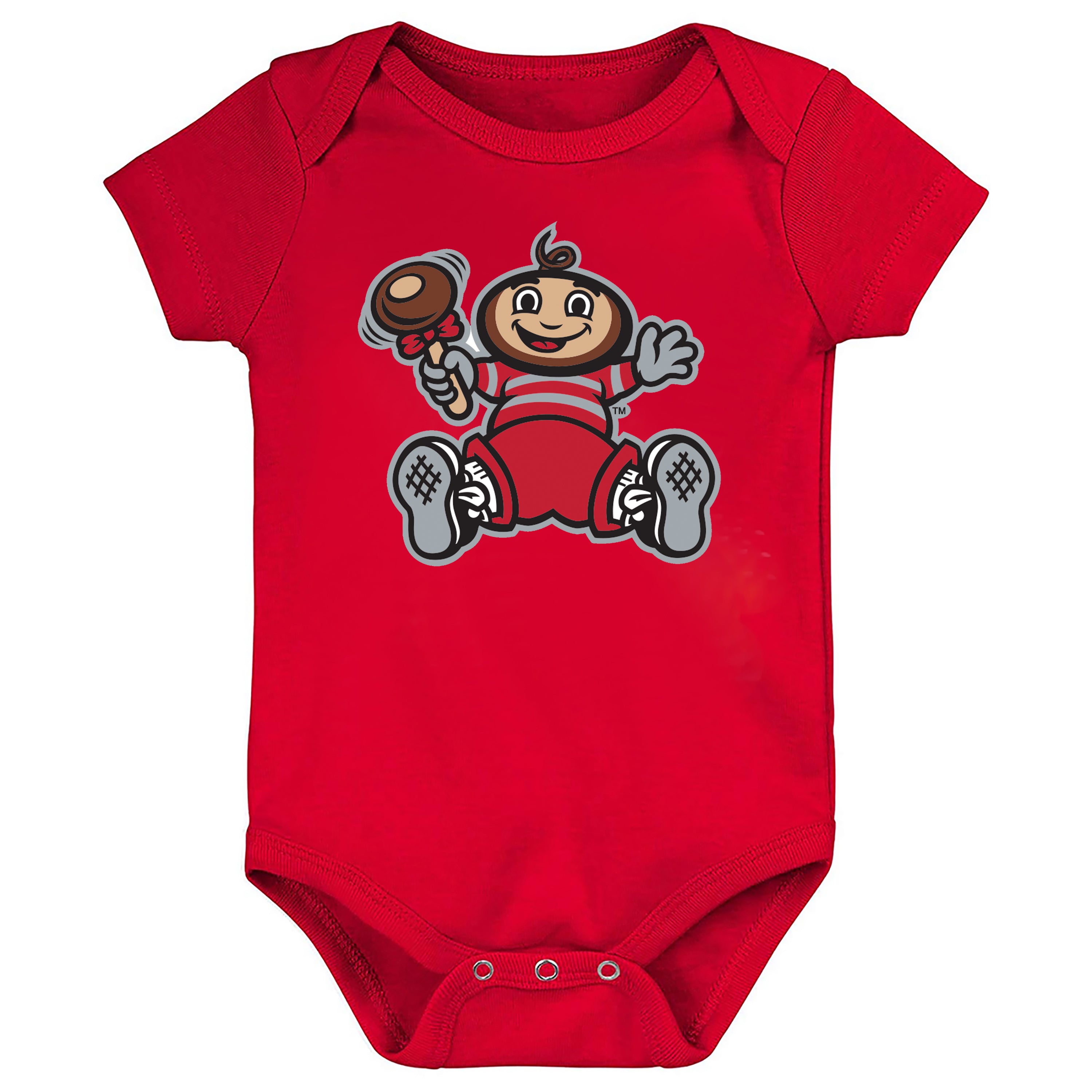 Ohio State Buckeyes MASCOT Baby Bodysuit