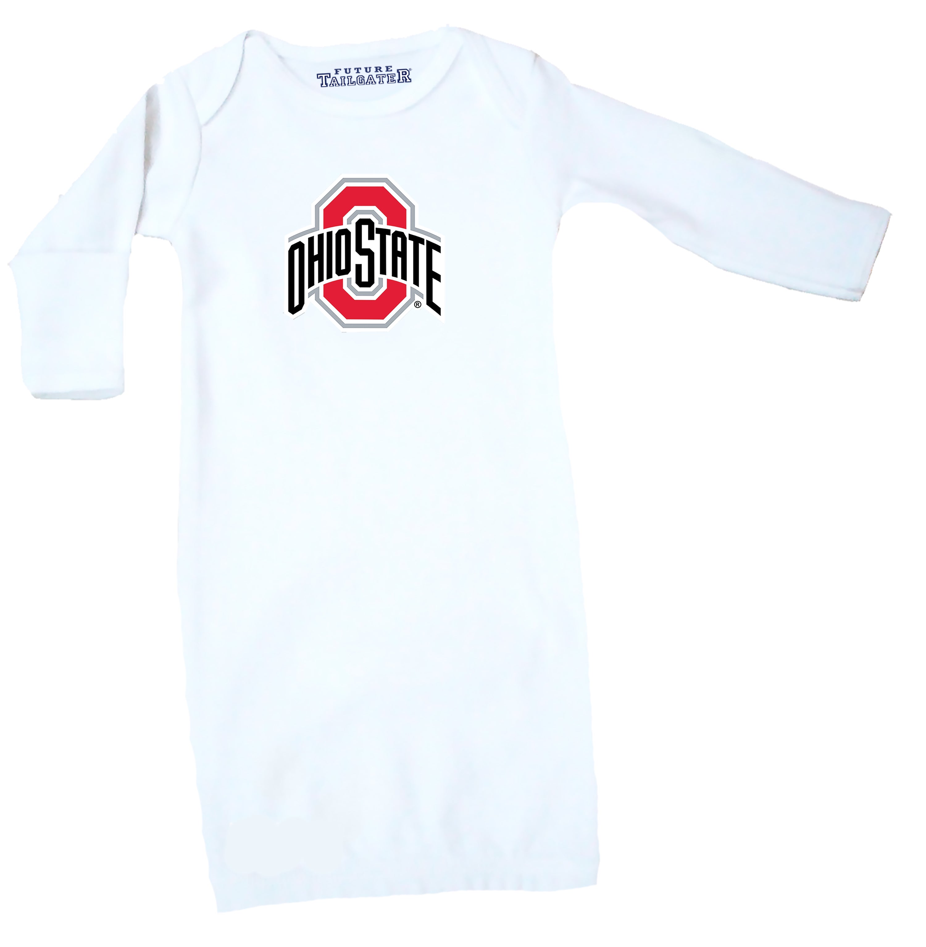 Ohio State Buckeyes LOGO Baby Layette Gown