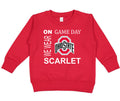 Ohio State Buckeyes On Game Day Baby/Toddler/Youth Sweatshirt