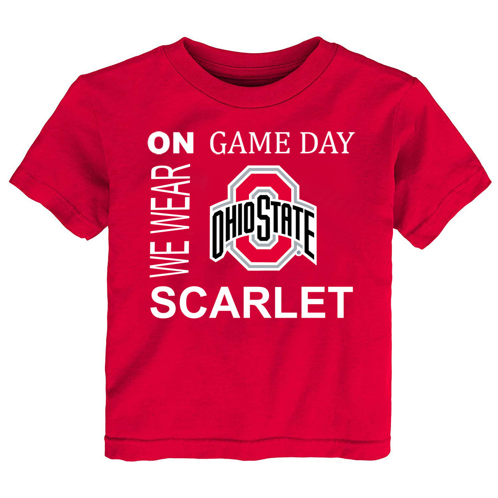Ohio State Buckeyes On Game Day Baby/Toddler/Youth T-Shirt