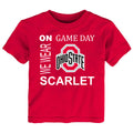 Ohio State Buckeyes On Game Day Baby/Toddler/Youth T-Shirt