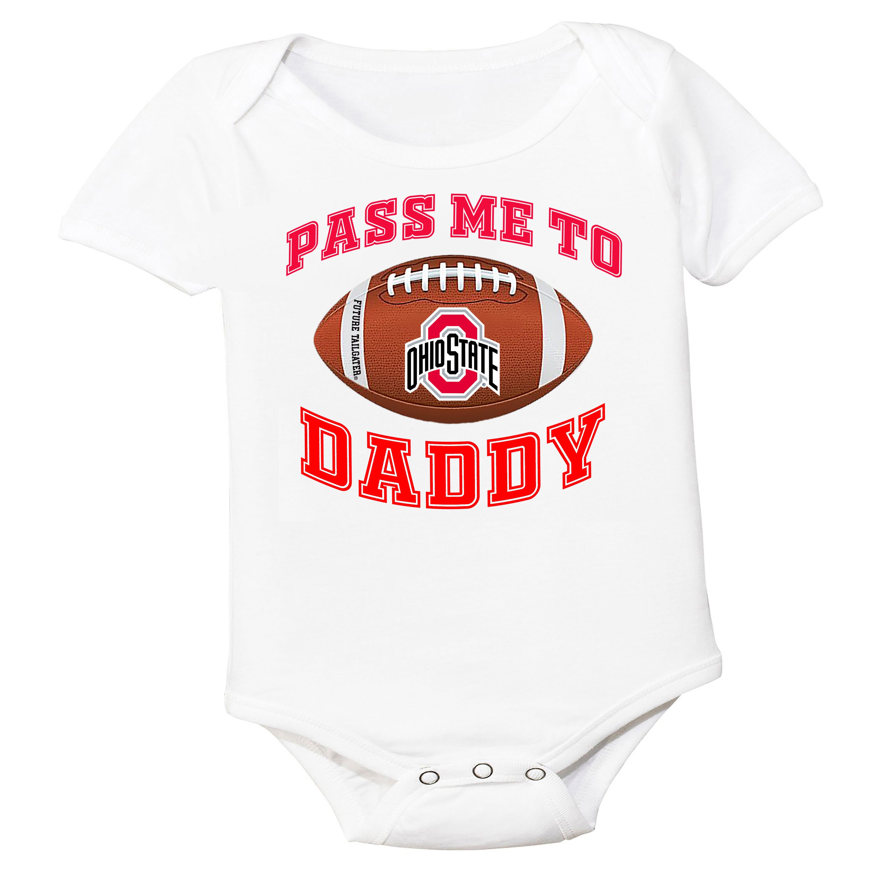 Ohio State Buckeyes Pass Me to GrandPA, & Other Loved Ones Baby Bodysuit