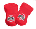 Ohio State Buckeyes Baby Toe Bootie Socks 0-9 Months