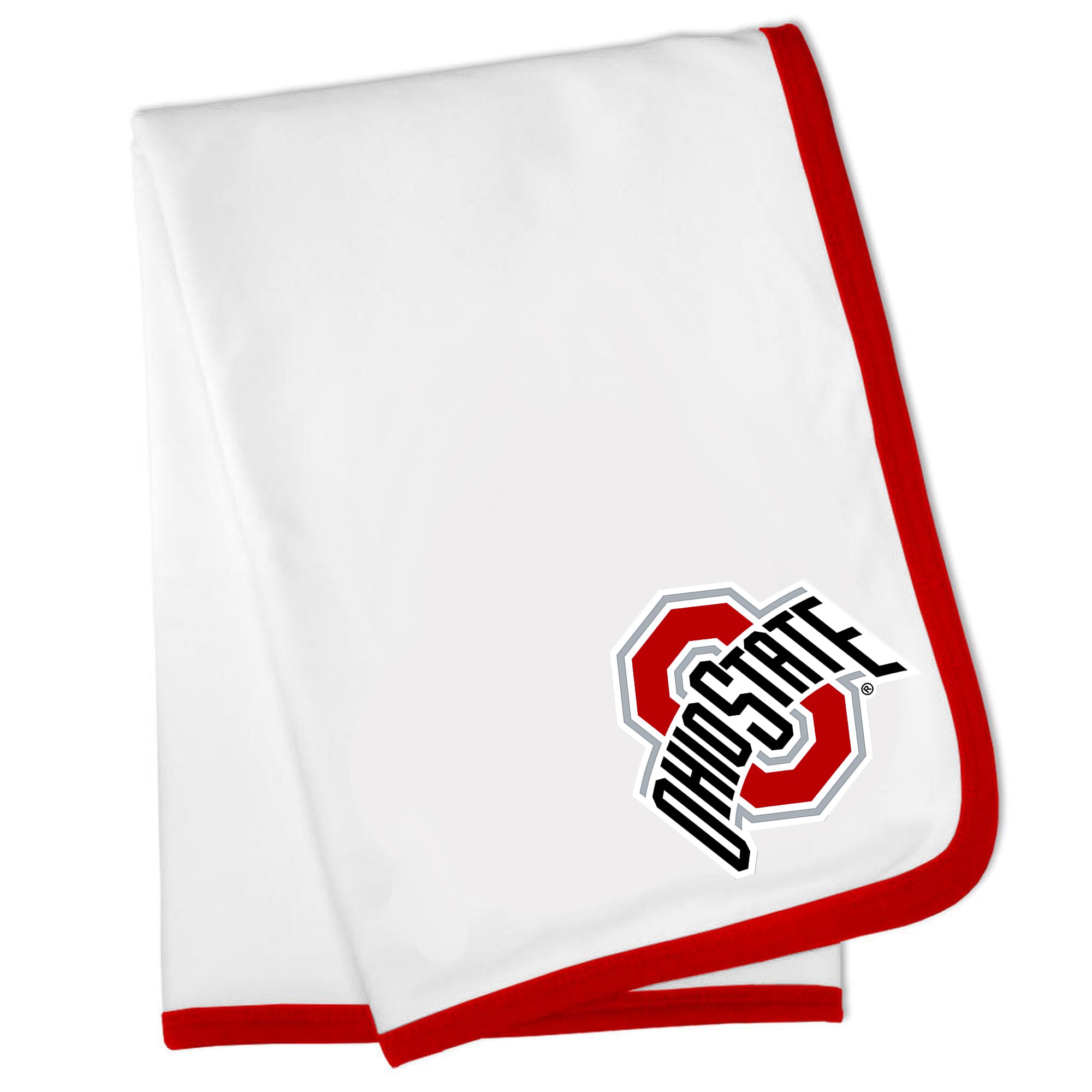 Ohio State Buckeyes Baby Receiving Blanket