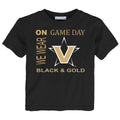 Vanderbilt Commodores On Gameday Baby/Toddler/Youth T-Shirt