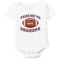 Mississippi State Bulldogs Pass Me to GrandPA, & Other Loved Ones Baby Bodysuit