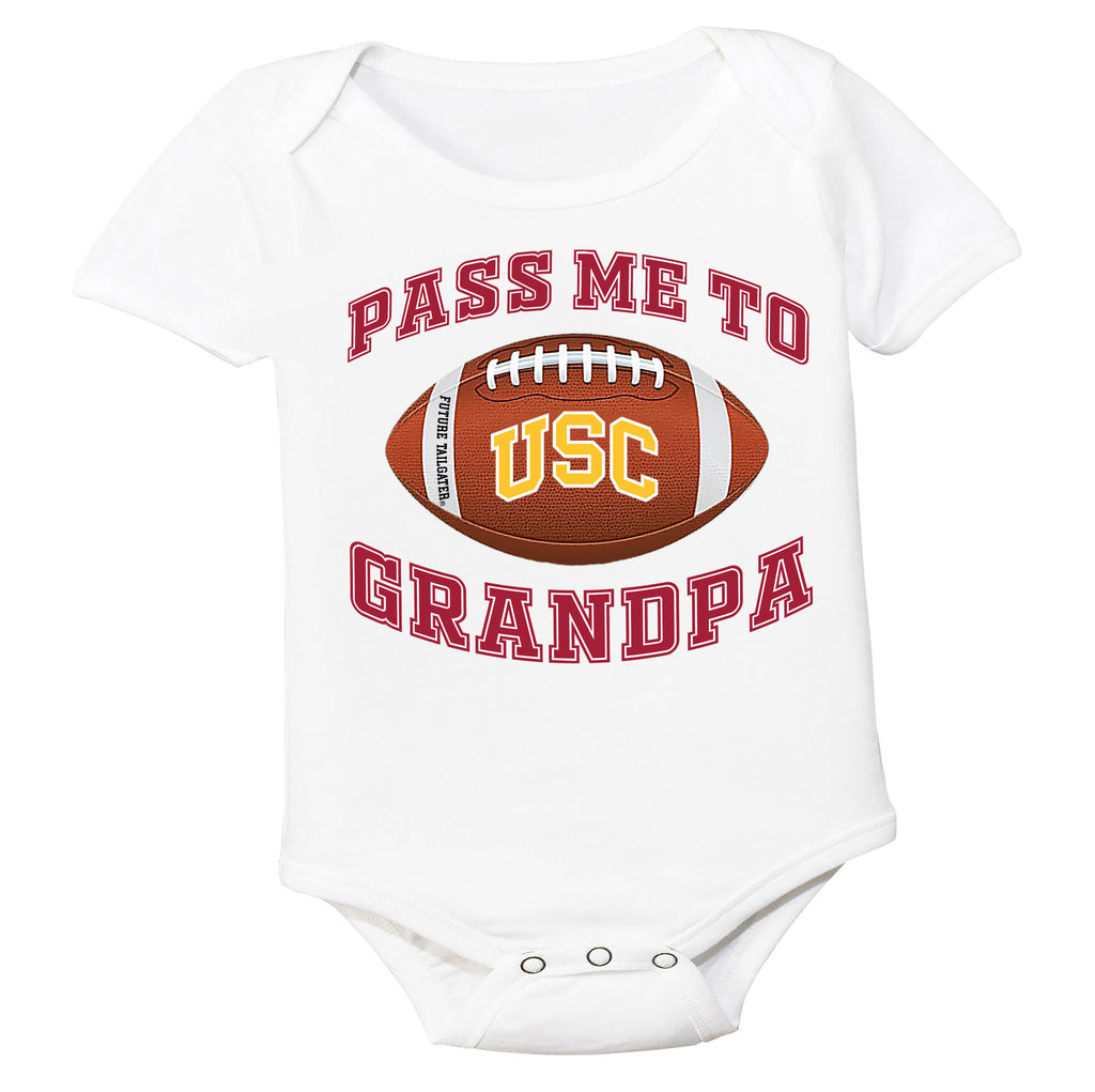 USC Trojans Pass Me to GrandPA, & Other Loved Ones Baby Bodysuit