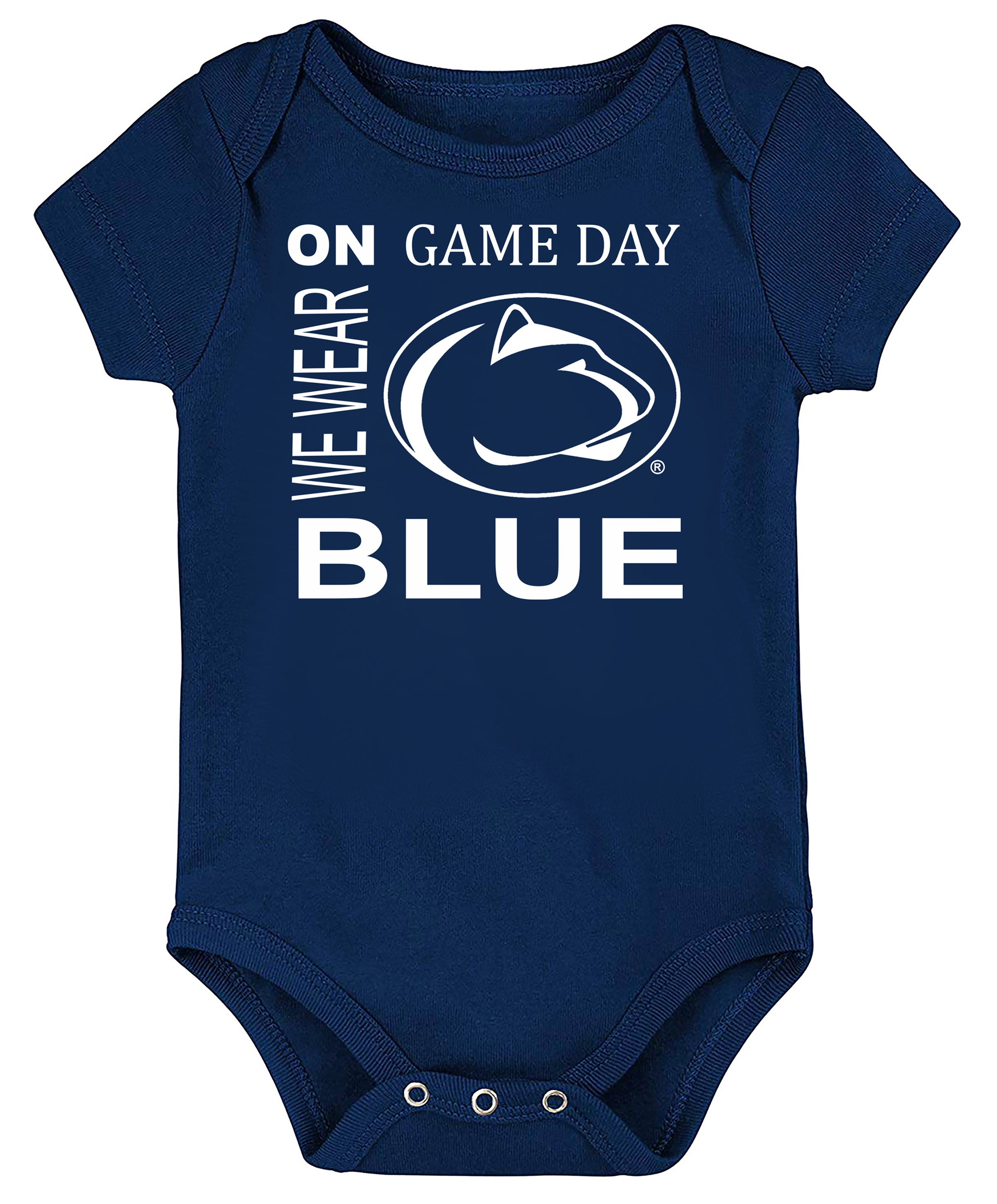 Penn State Nittany Lions On Game Day Baby Bodysuit