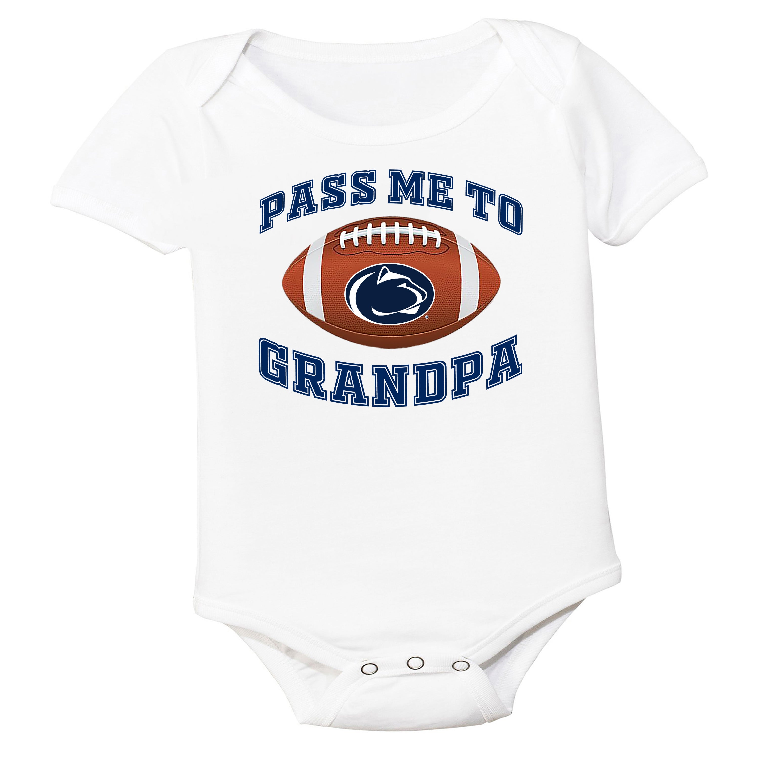 Penn State Nittany Lions Pass Me to GrandPA, & Other Loved Ones Baby Bodysuit