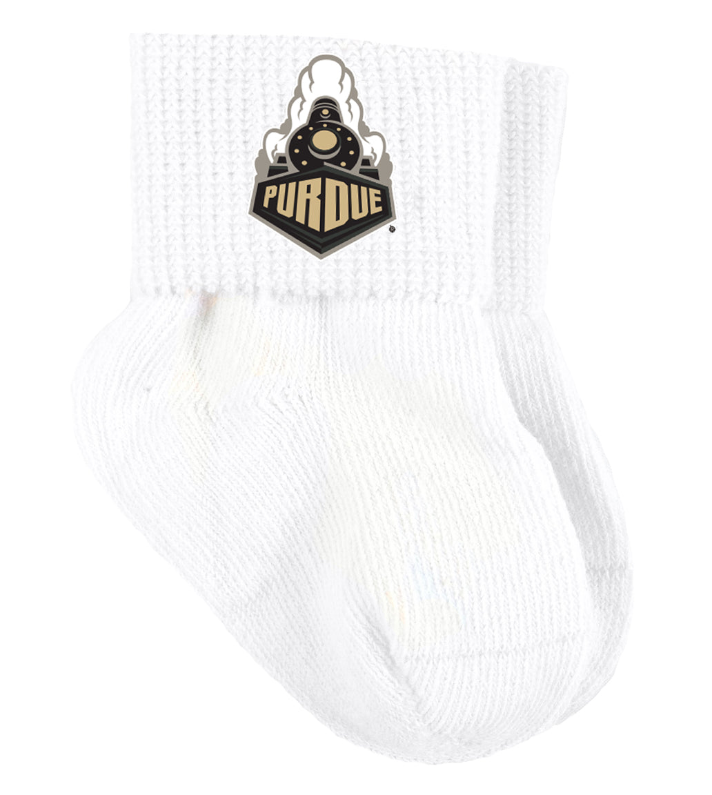 Purdue Boiler Makers Baby Socks