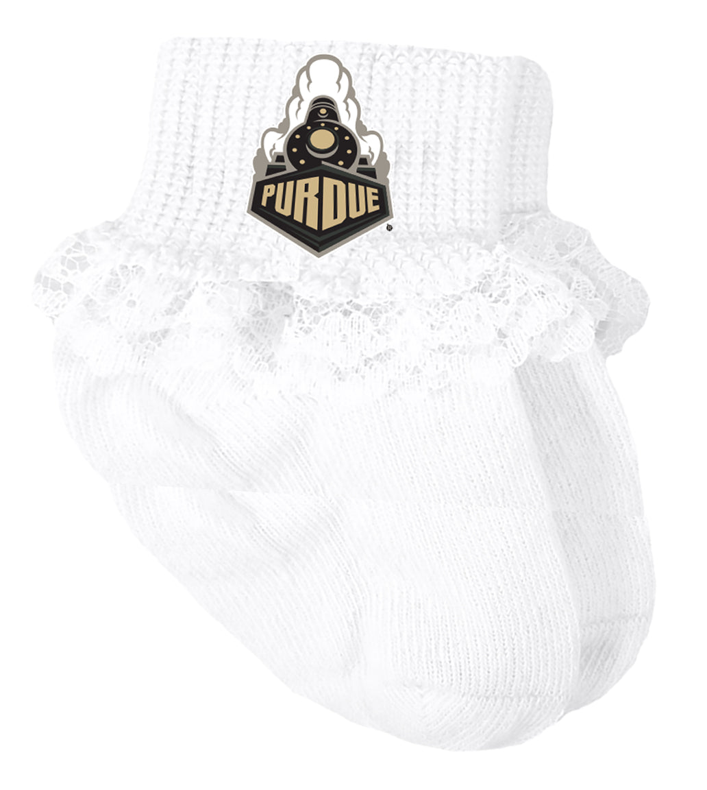 Purdue Boiler Makers Baby Socks