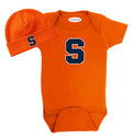 Syracuse Orange LOGO Baby Onesie and Cap Set