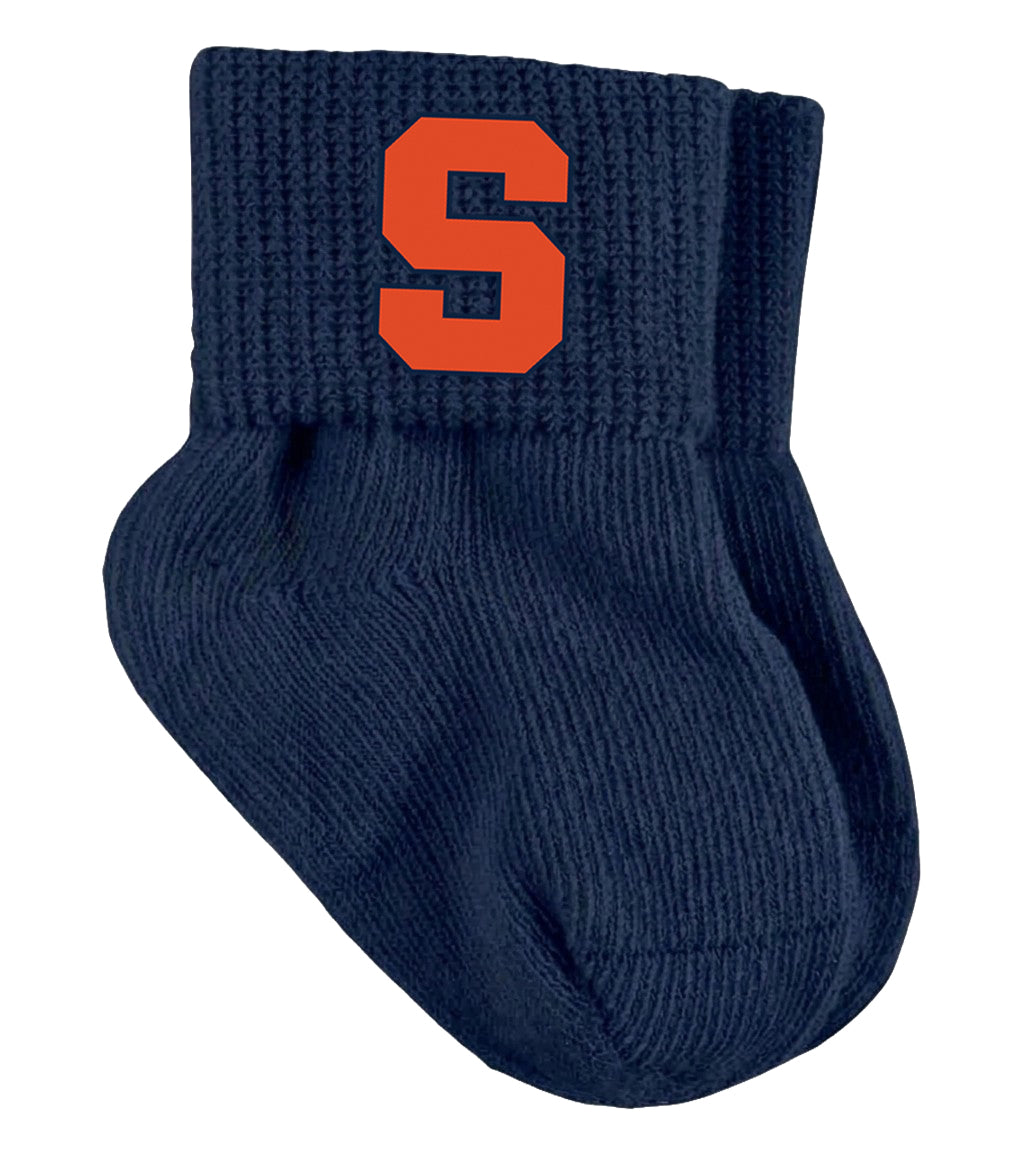 Syracuse Orange Baby Socks