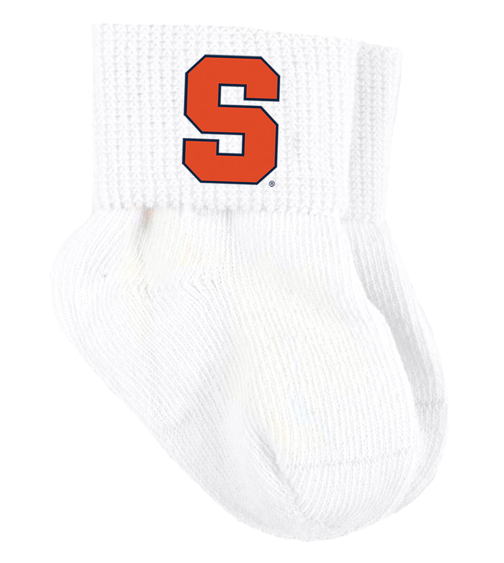Syracuse Orange Baby Socks
