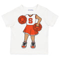 Syracuse Orange Heads Up! Cheerleader Baby/Toddler/Youth T-Shirt