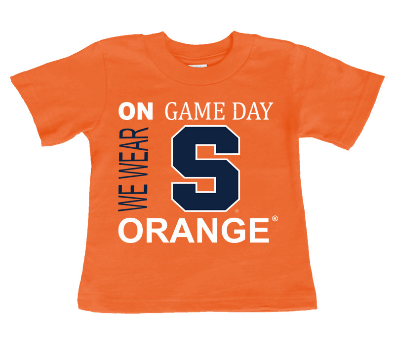 Syracuse Orange On Game Day Baby/Toddler/Youth T-Shirt