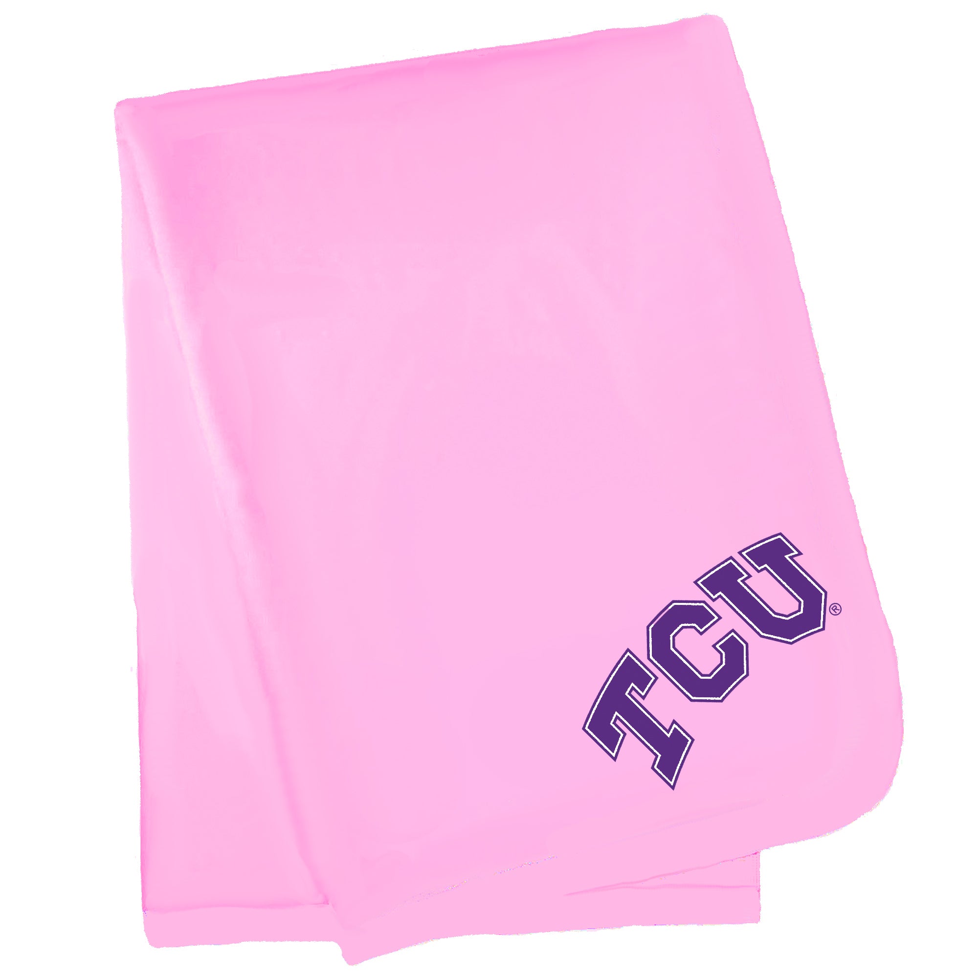 TCU Horned Frogs Baby Receiving Blanket