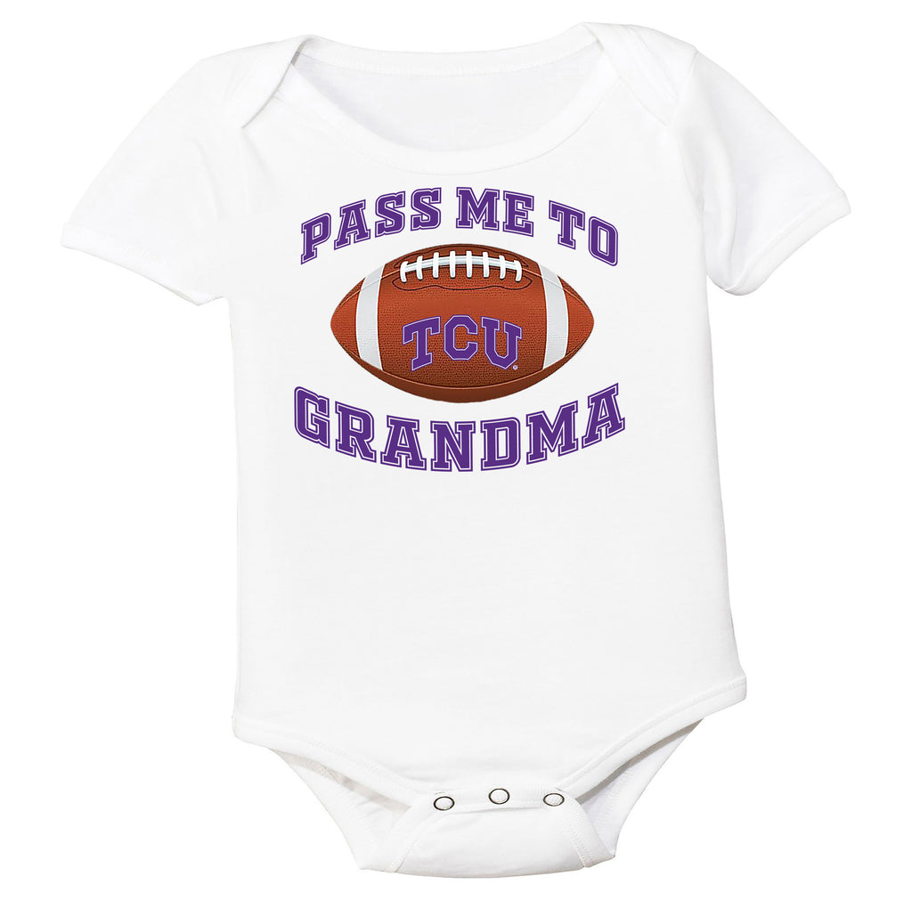 TCU Horned Frogs Pass Me to GrandPA, & Other Loved Ones Baby Bodysuit