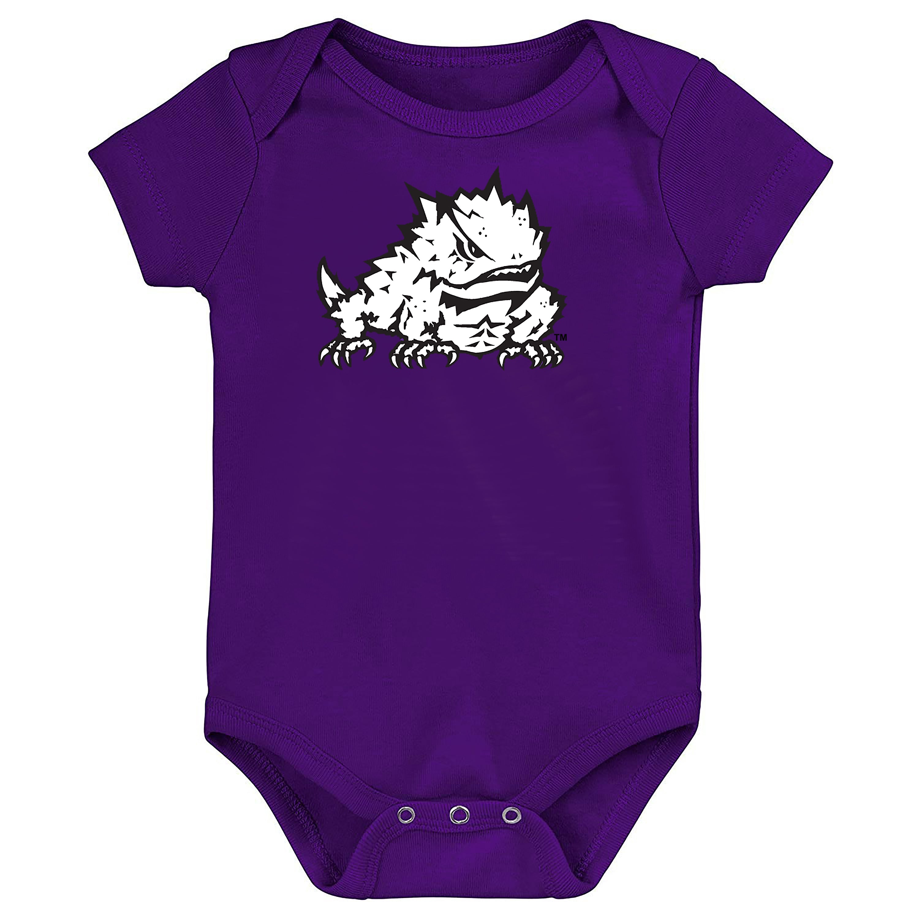 TCU Horned Frogs LOGO Baby Bodysuit