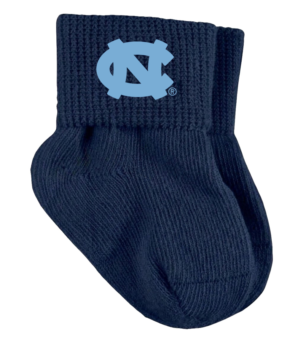 North Carolina Tar Heels Baby Socks