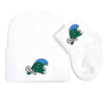 Tulane Green Wave Baby Knit Cap and Socks Set