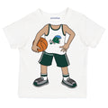 Tulane Green Wave Heads Up! Basketball Player Baby/Toddler/Youth T-Shirt