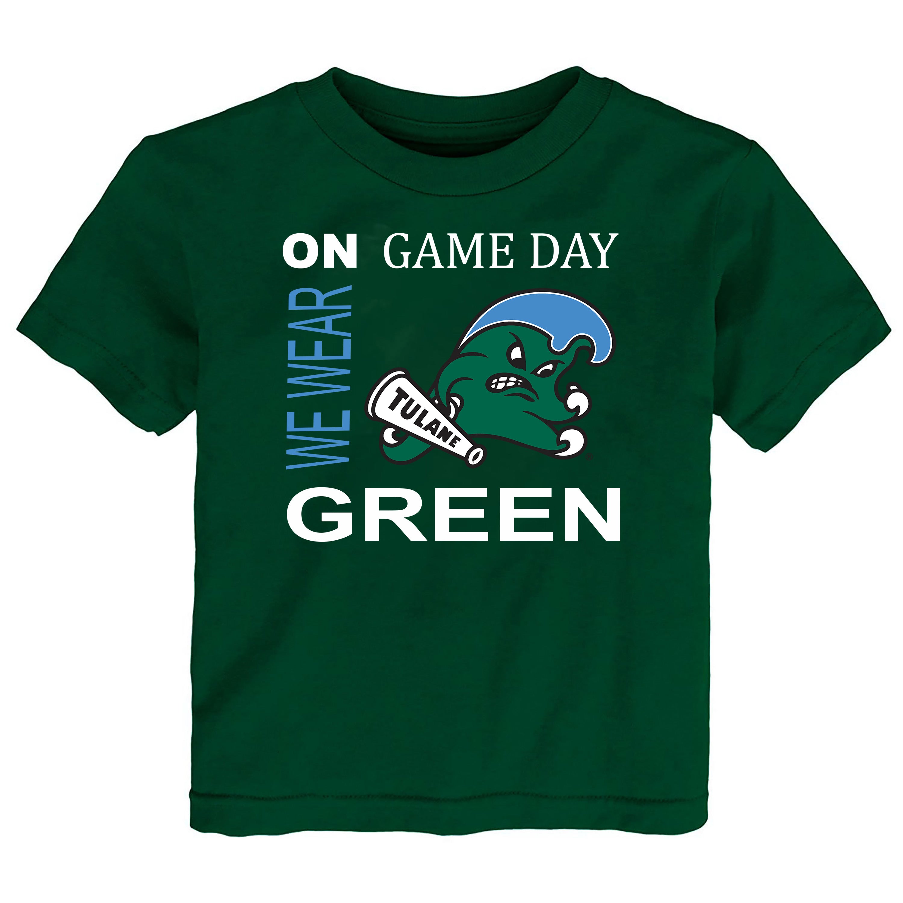 Tulane Green Wave On Game Day Baby/Toddler/Youth T-Shirt