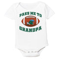 Tulane Green Wave Pass Me to GrandPA, & Other Loved Ones Baby Bodysuit