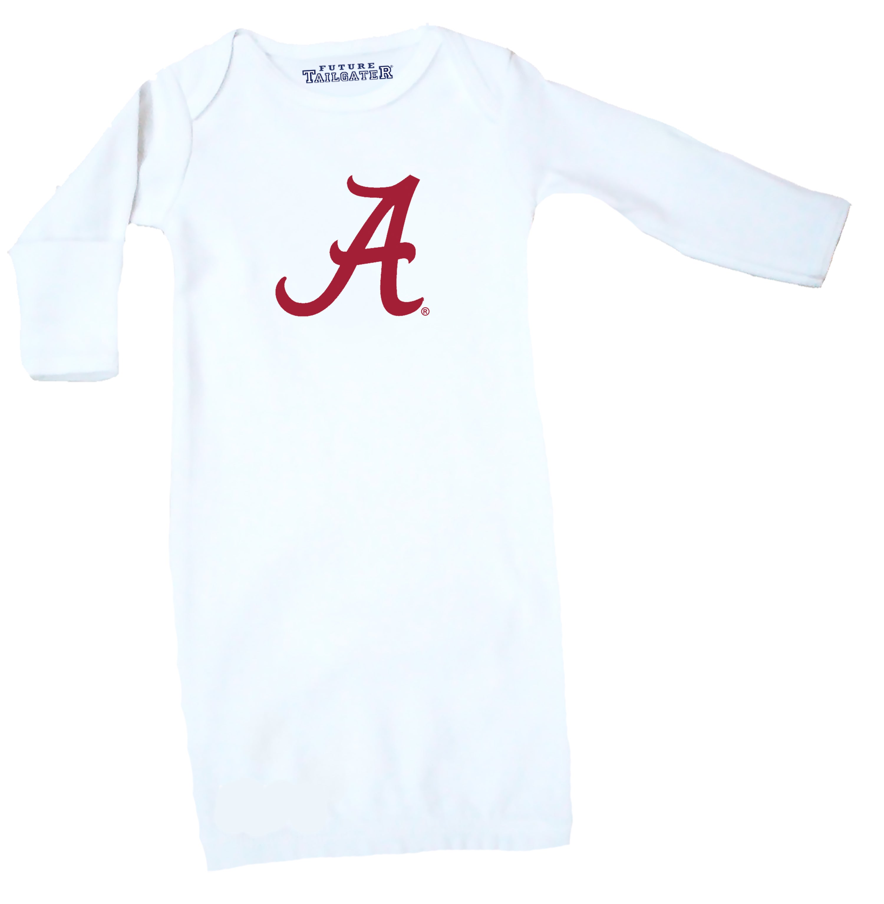 Alabama Crimson Tide LOGO Baby Layette Gown
